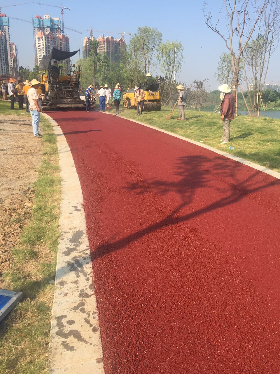彩色沥青路面